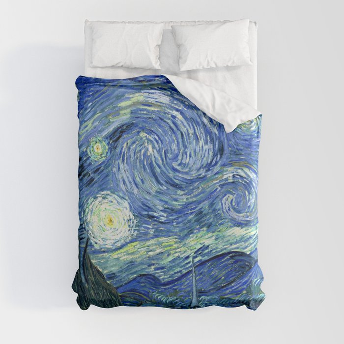 Vincent van Gogh Starry Night 1889 Duvet Cover