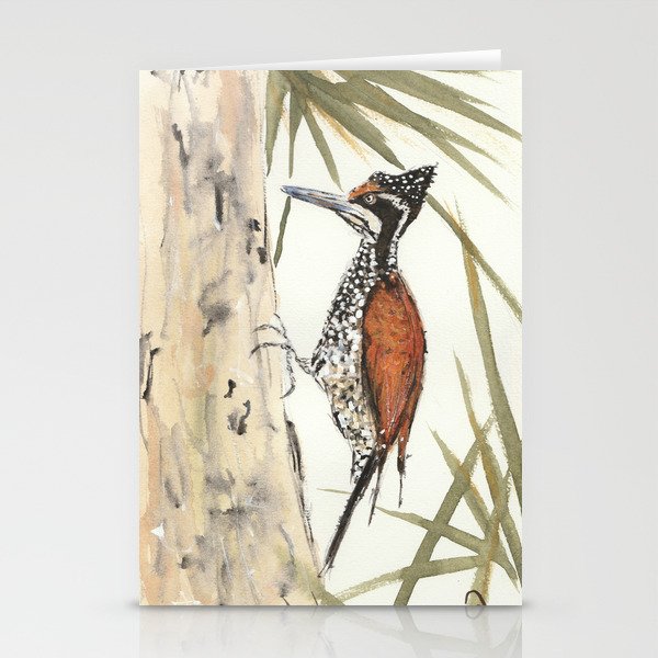 Palm Woodpecker Stationery Cards