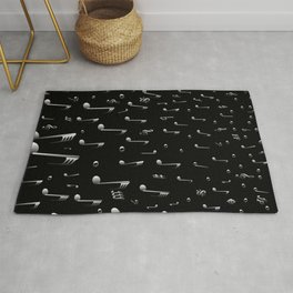 Raining Music Rug