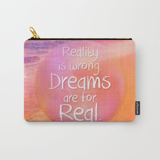 Beach Waves IV - Dreams and Reality Carry-All Pouch