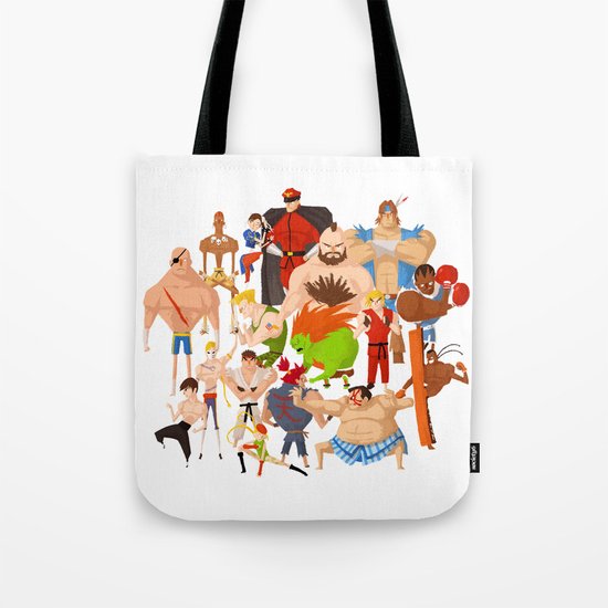 Street Fighter Tote Bag