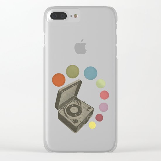 Pop Music Clear iPhone Case