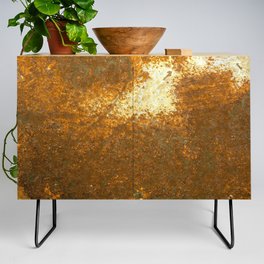 large Rust background Credenza