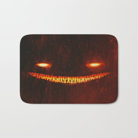 Smile (Red) Bath Mat