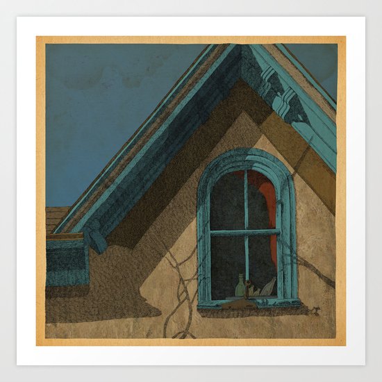 Looking In Art Print