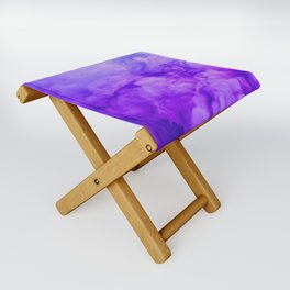 Ethereal Purple Folding Stool