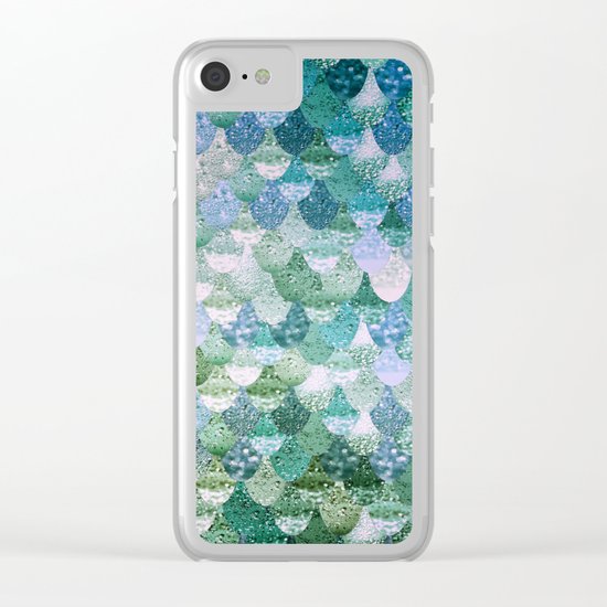 REALLY MERMAID OCEAN LOVE Clear iPhone Case