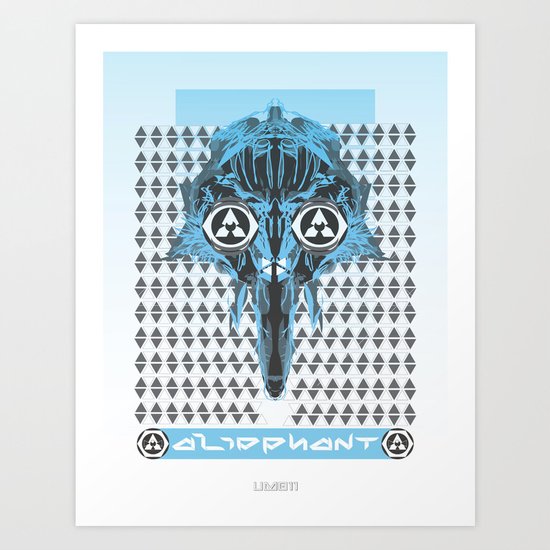 aliephant Art Print
