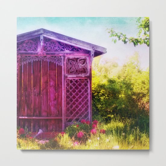 SECRET GARDEN Metal Print