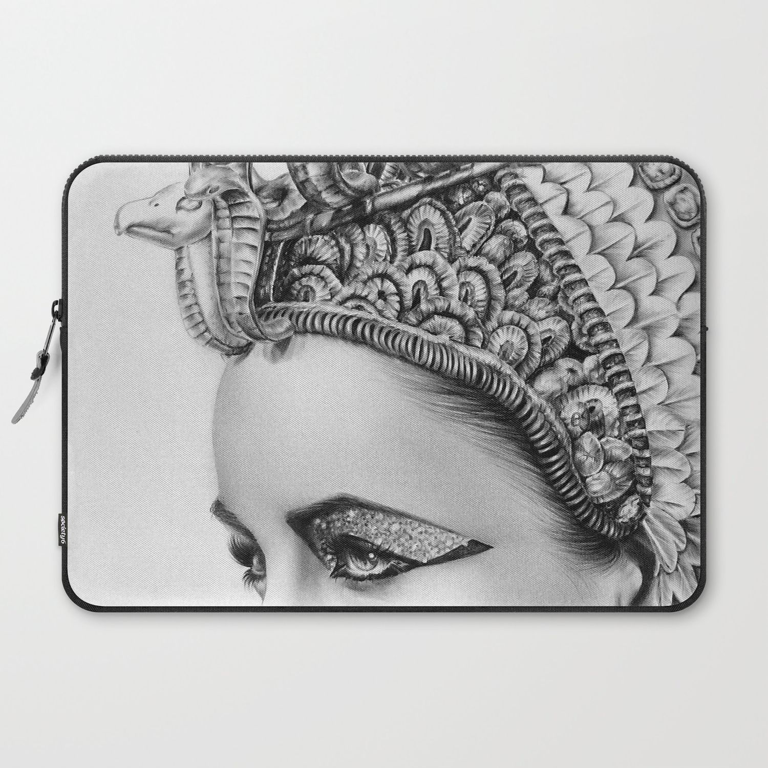 Elizabeth Taylor Cleopatra Portrait Laptop Sleeve By