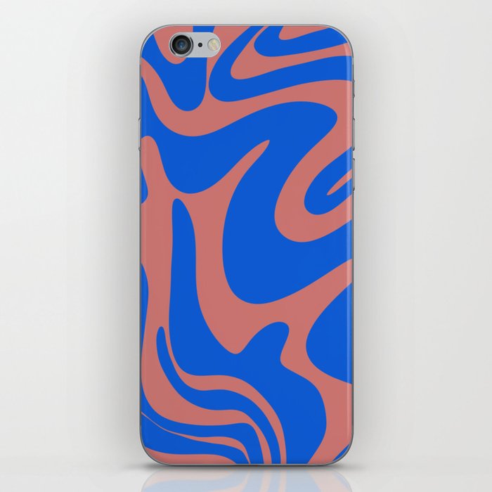28 Abstract Swirl Shapes 220711 Valourine Digital Design iPhone Skin