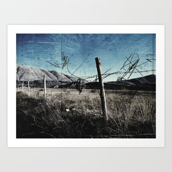 DRESSED LANDSCAPE Art Print