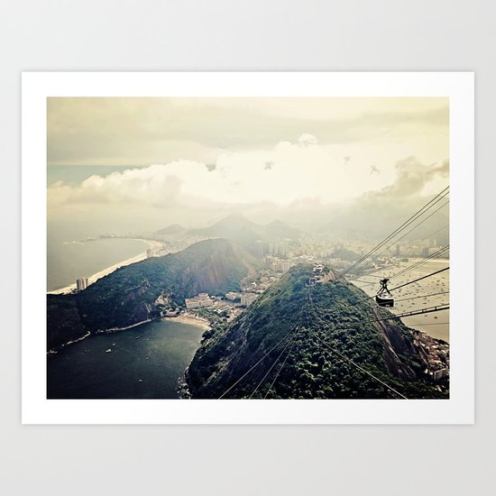 explore. {minus typography Art Print