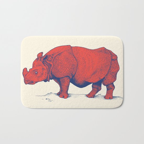 Red Rhino Bath Mat