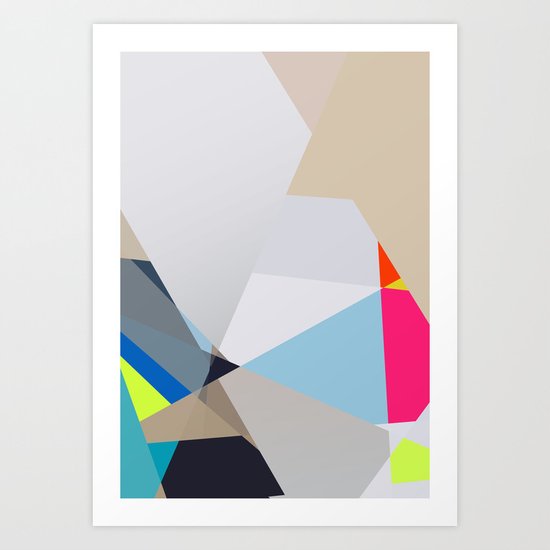 Neon sign 3/3 Art Print