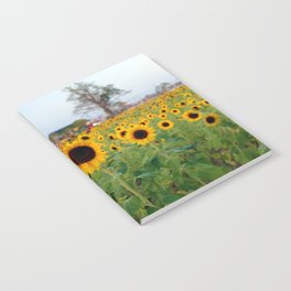 Sunflower Field Notebook
