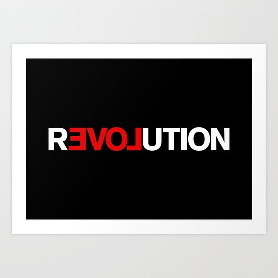 REVOLUTION! Art Print