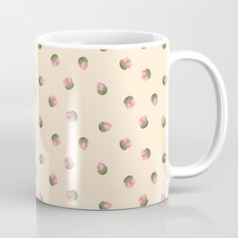 Pink flower bud spring pattern Coffee Mug