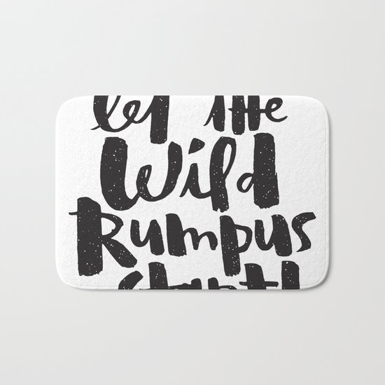 WILD RUMPUS Bath Mat