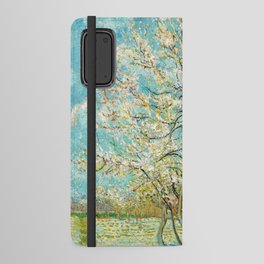 Vincent van Gogh - Pink Peach Tree in Blossom Android Wallet Case
