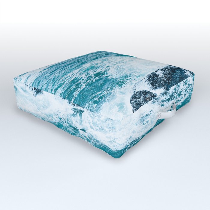 Pacific Ocean Outdoor Floor Cushion