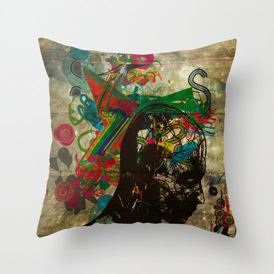 creative procrastination Throw Pillow