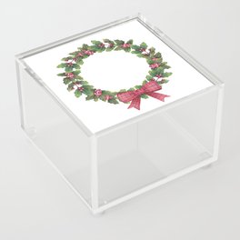 Christmas wreath Acrylic Box