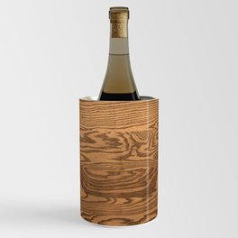 Wood, heavily grained wood grain Wine Chiller