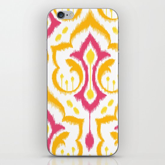 Ikat Damask - Berry Brights iPhone & iPod Skin