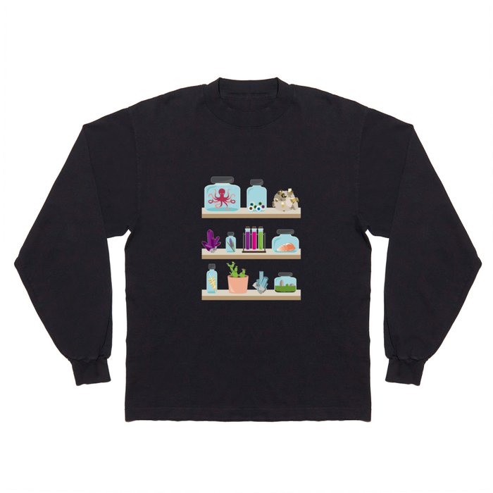 Witchy Shelves Long Sleeve T Shirt by j-bott | Society6