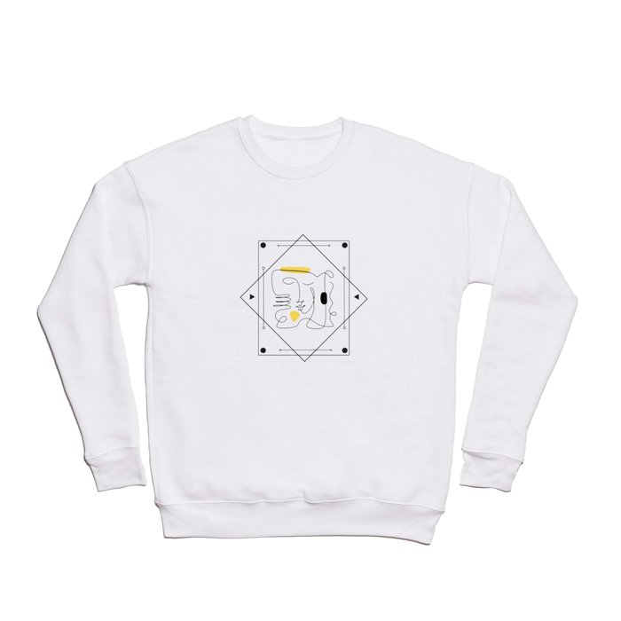 Minimalist Drawing Art Crewneck Sweatshirt