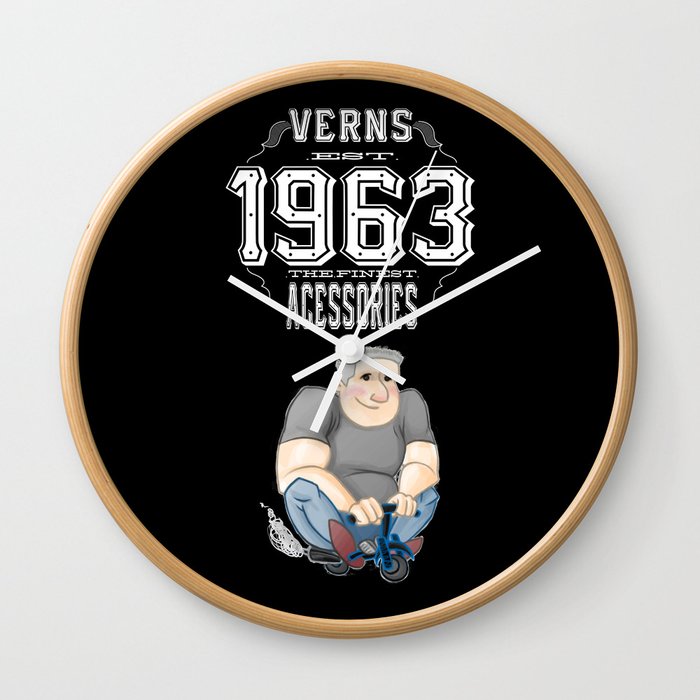 Vern  .: HAPPY BIRTHDAY :. Wall Clock
