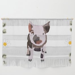 Truffle the Piglet Wall Hanging