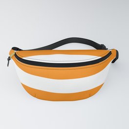 University of Tennessee Orange - solid color - white stripes pattern Fanny Pack