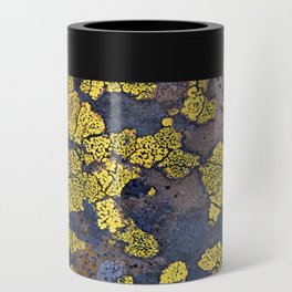Lichen Abstract Can Cooler