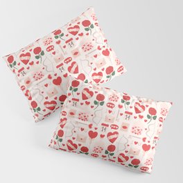 Valentine's Day Pattern Pillow Sham