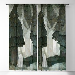 Pine Forest Clearing Blackout Curtain