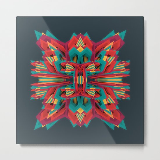 Summer Calaabachti Heart Metal Print