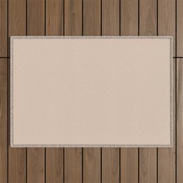 Townhouse Tan color. Solid color Outdoor Rug