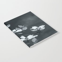 Blooming Dogwoods bw Notebook