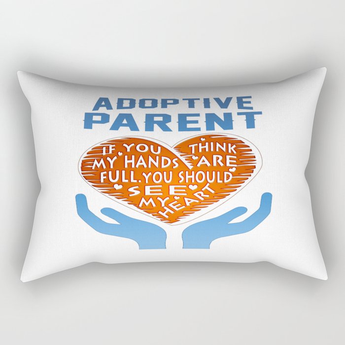 Adoptive Parent Rectangular Pillow