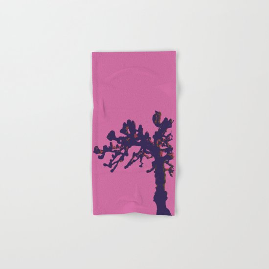 pop winter tree Hand & Bath Towel