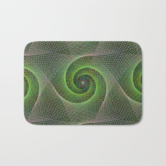 Spiral web Bath Mat