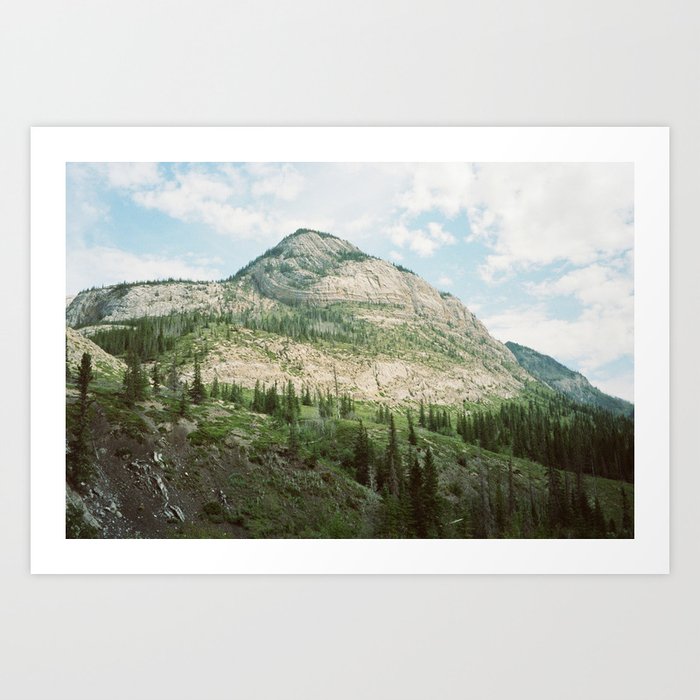 Jasper, AB Mountain Art Print