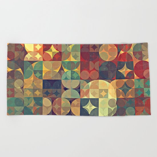 Oh Retro 06 Beach Towel