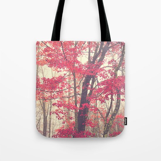 Autumn Red Tote Bag