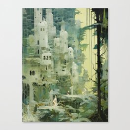 Abandoned City IV Canvas Print