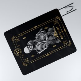 The Lovers VI Tarot Card Picnic Blanket