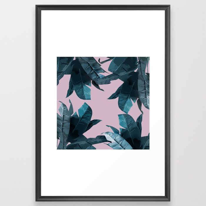 Tropical Palm Print #2 Framed Art Print