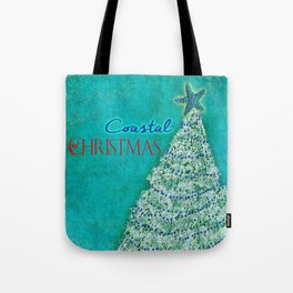 Coastal Christmas Tote Bag